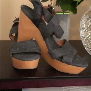 Wooden heels